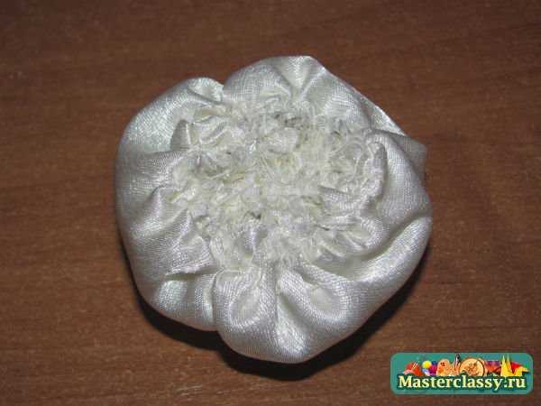 розы из ткани