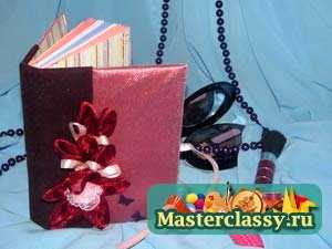 Скрапбукинг блокнота. Кокетка. Мастер класс