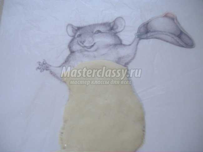 Картина из соленого теста мышь Картина из соленого теста мышь