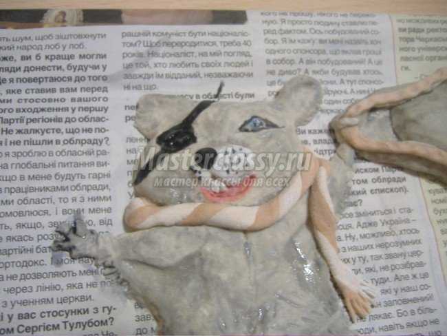Картина из соленого теста мышь Картина из соленого теста мышь