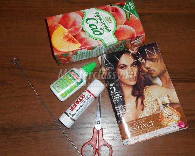 карандашница из журнальных трубочек карандашница из журнальных трубочек