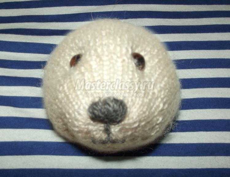 Вязаные игрушки спицами. Мишка Маришка Вязаные игрушки спицами. Мишка Маришка