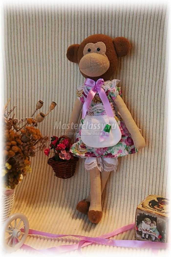 Обезьянка в фартуке Обезьянка в фартуке