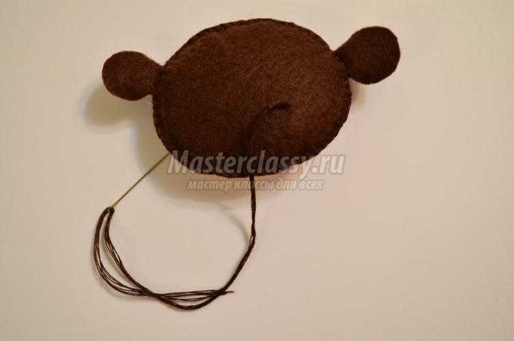 поделки из фетра. Обезьянка поделки из фетра. Обезьянка