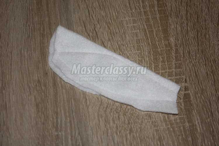 Обезьянка из фетра с бананом Обезьянка из фетра с бананом