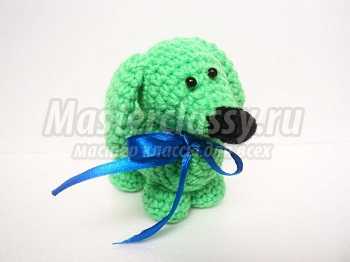 Вязаная собака - такса крючком. Пошаговый мастер-класс