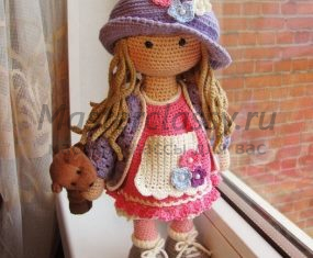 Кукла крючком - мастер класс. Лучшие идеи с фото